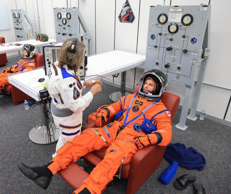 Artemis II Launch Day, Crew Suit-Up and Walkout