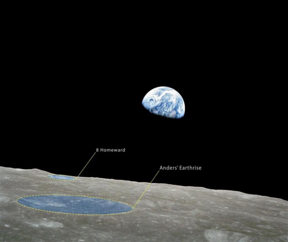 The iconic Earthrise photo was taken by Apollo 8 astronaut William Bill Anders.