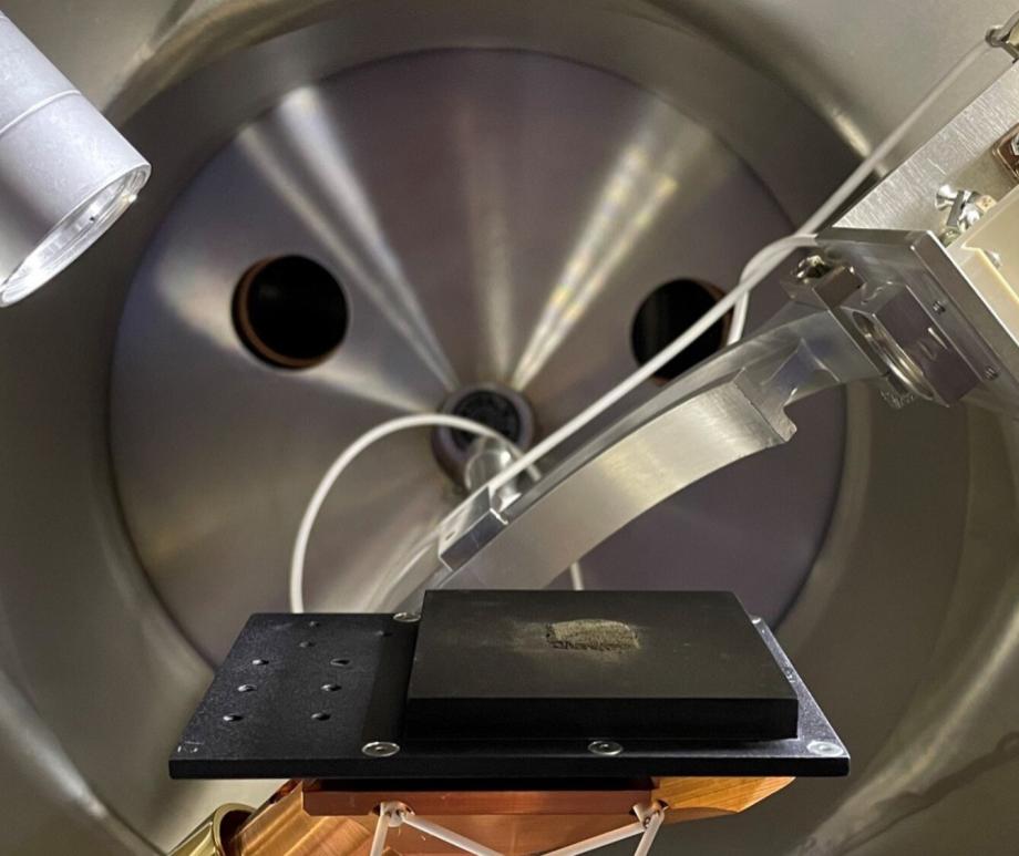 Apollo 11 sample tray.