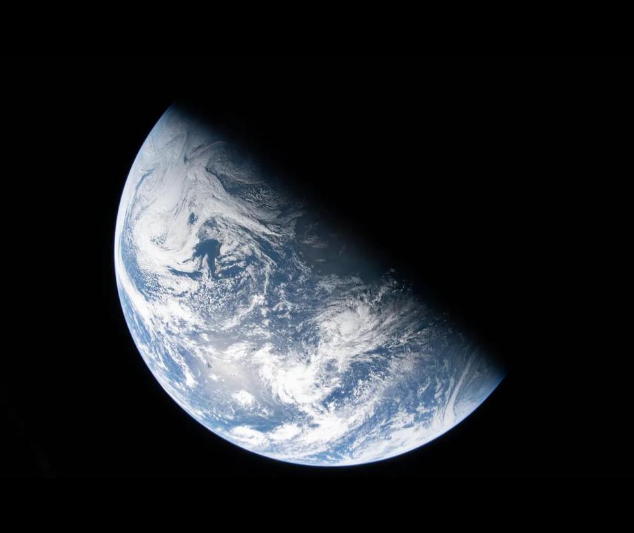 This image was captured during Artemis II on 2 April 2026.