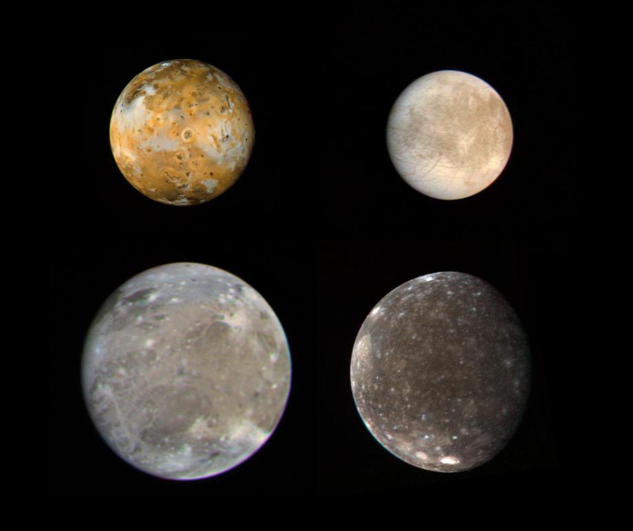 Hydrated materials forming Europa remained water-rich, while the same materials dried up when crossing the dehydration line before reaching Io, producing an intrinsically arid moon.