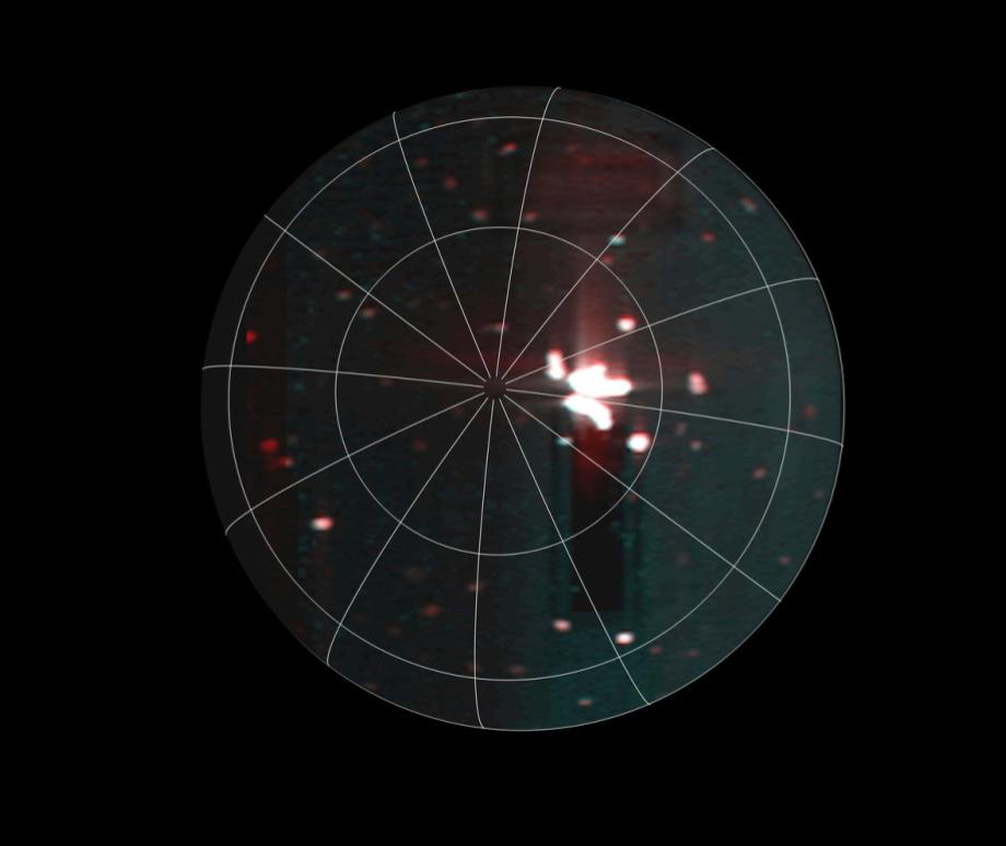 A massive hotspot can be seen just to the right of Io’s south pole in this annotated image taken by the JIRAM infrared imager aboard NASA’s Juno on Dec. 27, 2024