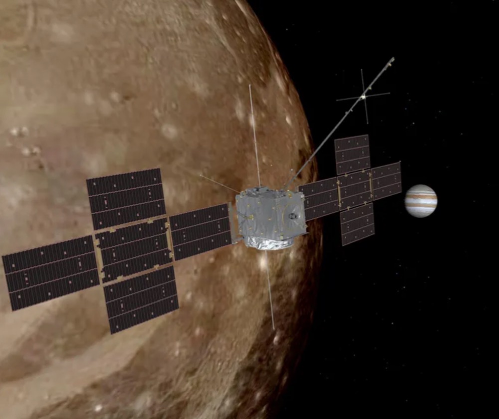 Europe's JUICE spacecraft will be the first satellite to orbit a moon other than Earth's own, Jupiter's Ganymede