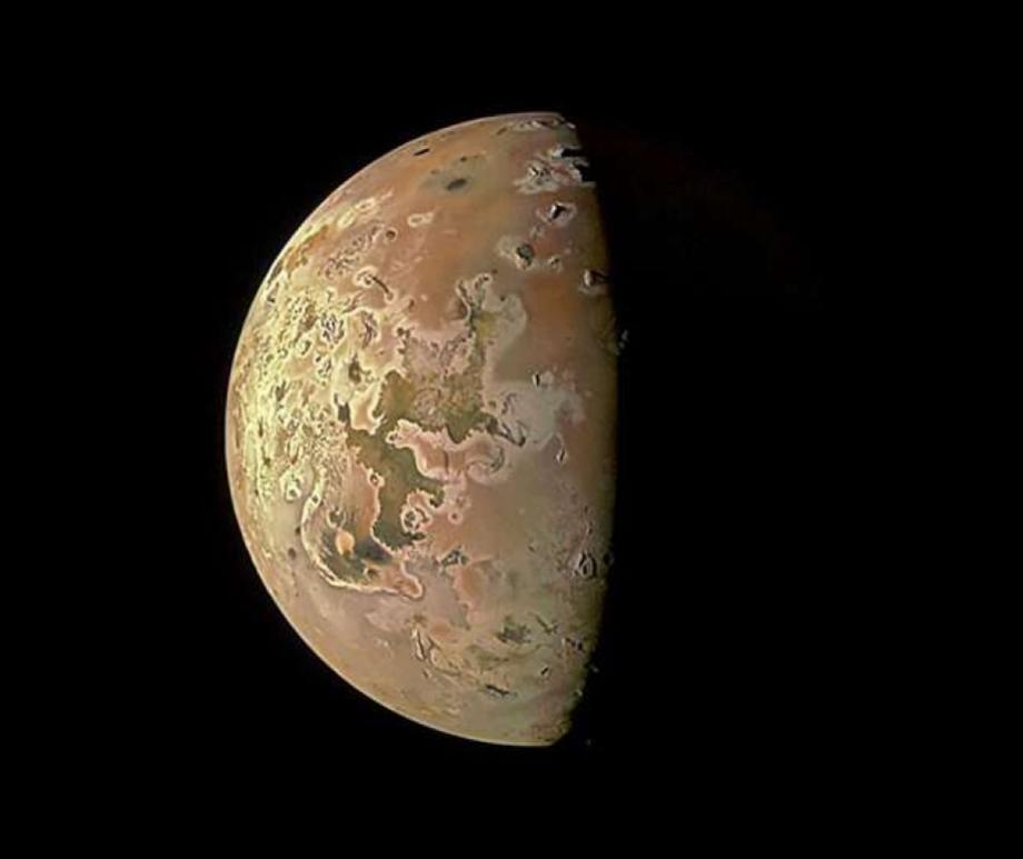 Nearly 400 active volcanoes punctuate the Jupiter moon Io. Using flyby data from NASA's Juno mission that examines the volcanoes, doctoral student Madeline Pettine led a group of Cornell astronomers to study a fundamental process in planetary formation and evolution: tidal heating