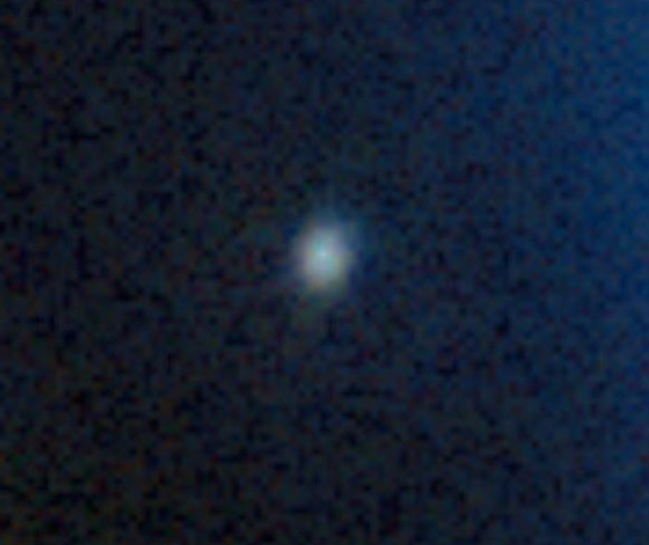 The asteroid Donaldjohanson as seen by the Lucy Long-Range Reconnaissance Imager (L’LORRI) on NASA’s Lucy spacecraft during its flyby
