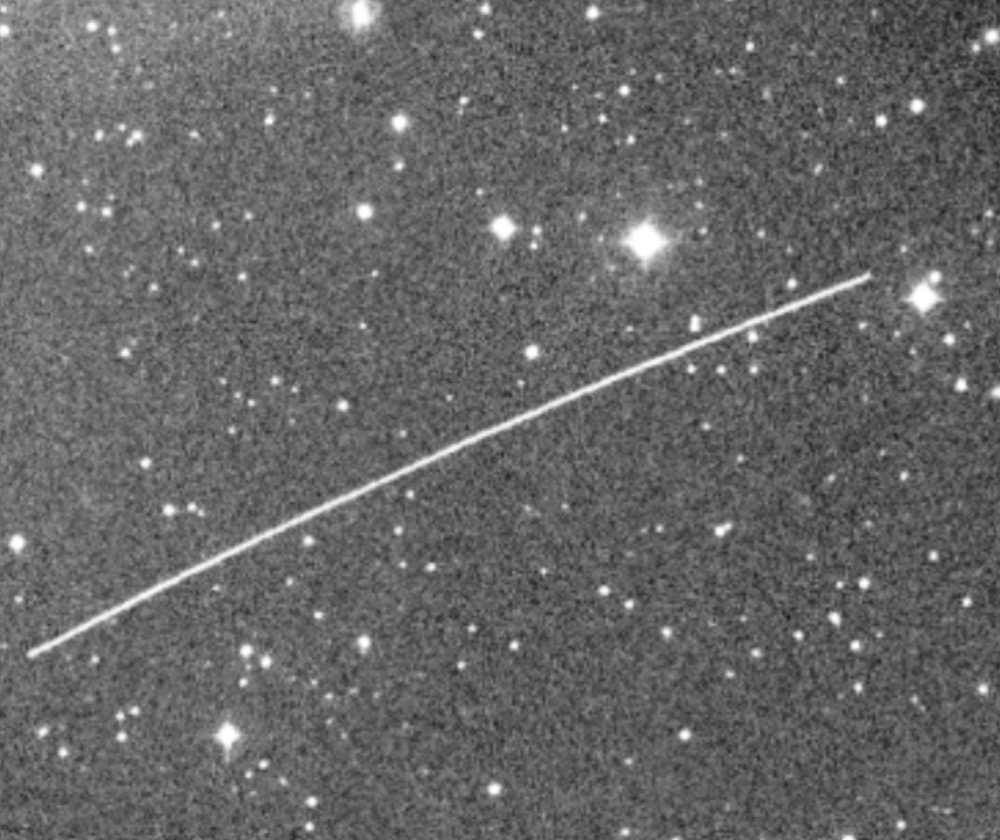 Observation of the asteroid 2023 CX1 nine minutes before impact from the Schiaparelli Observatory in Italy