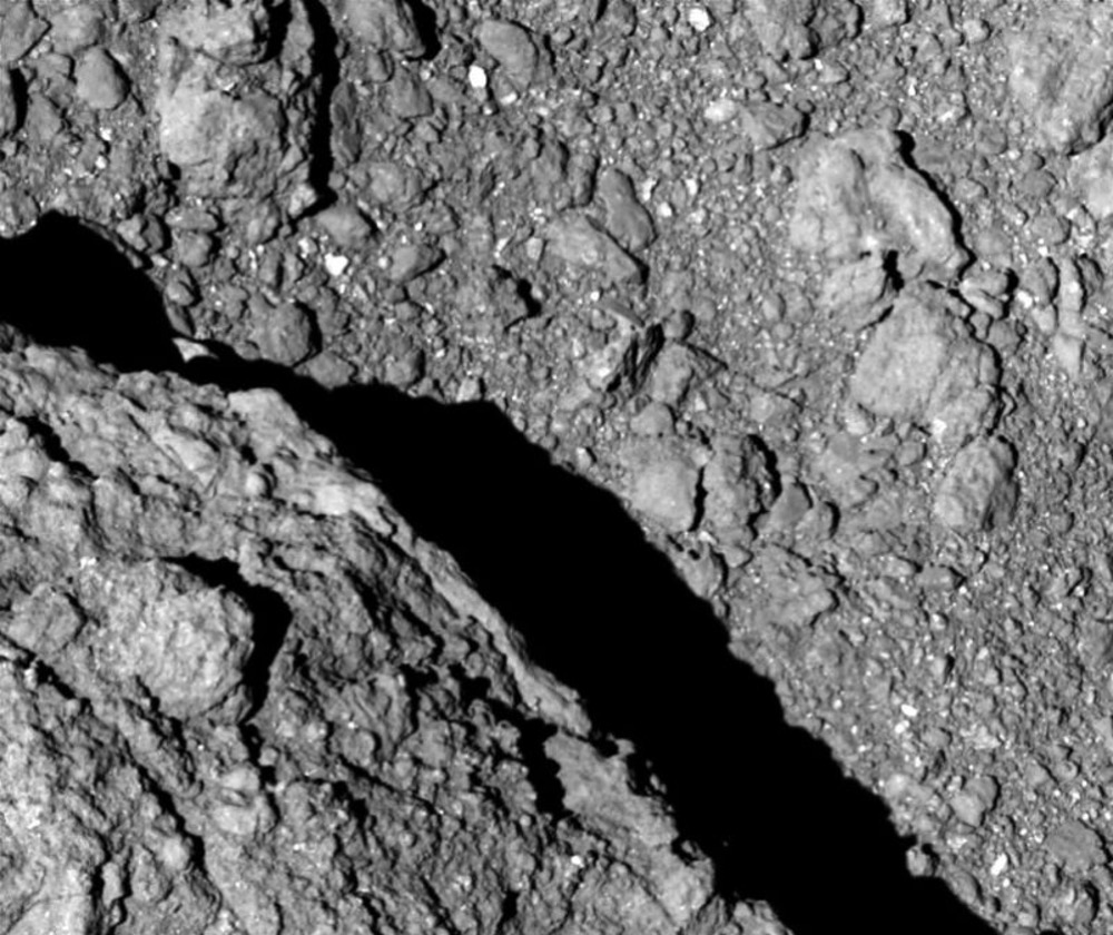 The surface of Ryugu