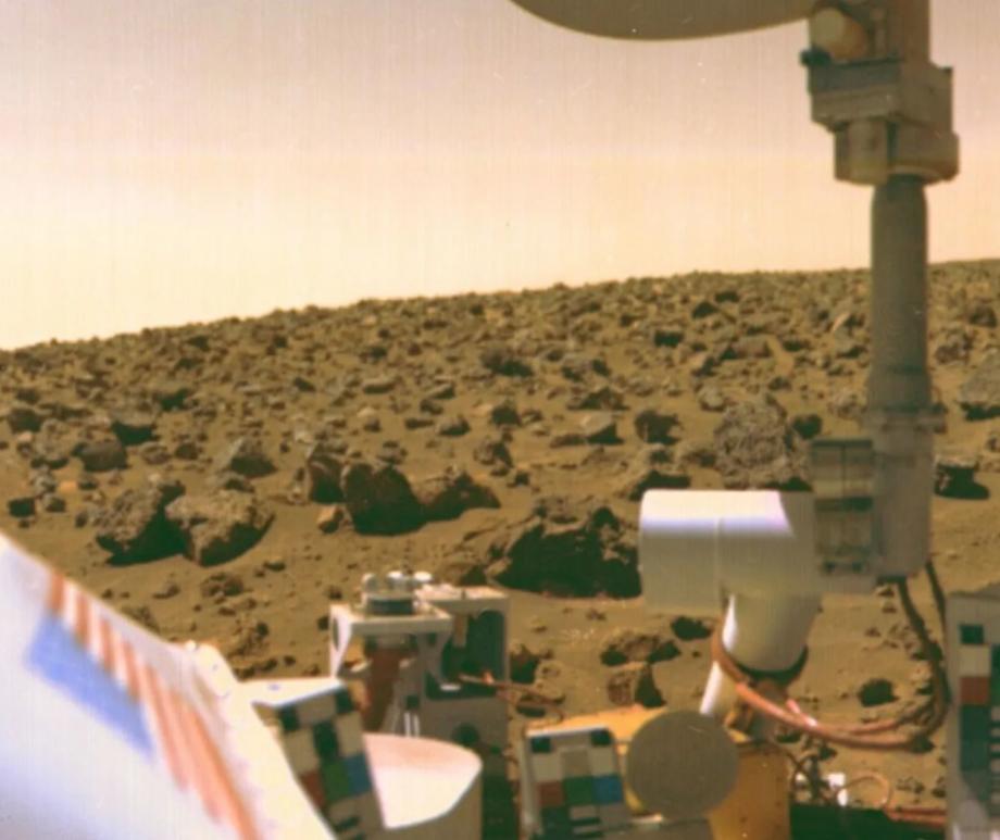 The surface of Mars, as seen by NASA's Viking 1 lander in July 1976. (Image credit: NASA/JPL-Caltech)