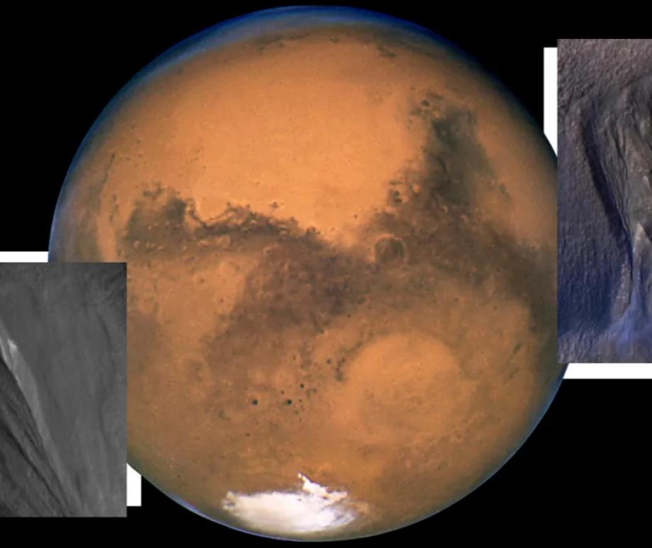 Images of the Red Planet taken by NASA's Mars Reconnaissance Orbiter