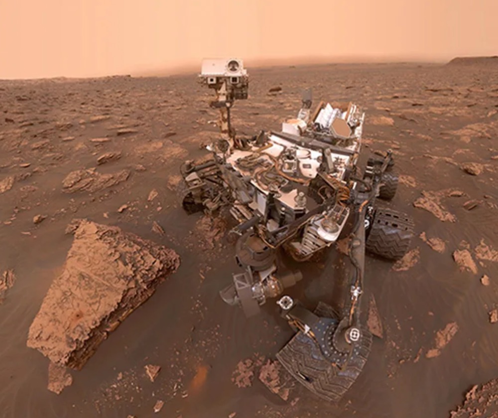NASA's Curiosity rover on Mars