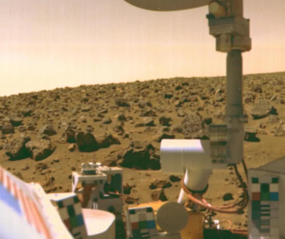 NASA's Viking 2 on the surface of Mars