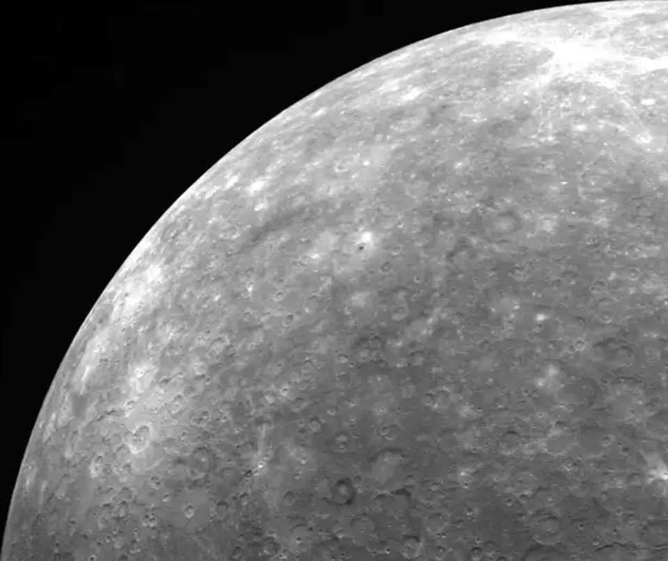 The planet Mercury, as seen by the Messenger mission