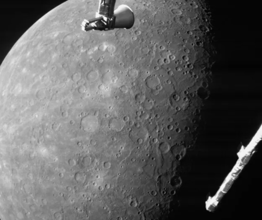 BepiColombo probe captures stunning Mercury images in closest flyby yet