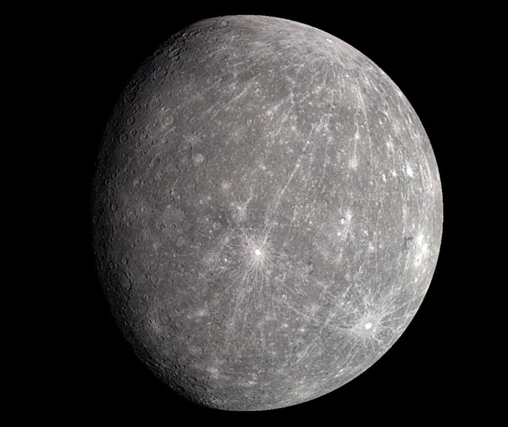 Mercury imaged by MESSENGER