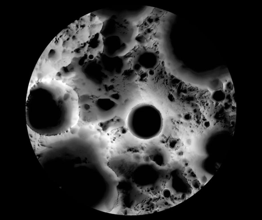 Moon-orbiting spacecraft from various nations confirmed the presence of water ice at the moon’s poles in the early 2000