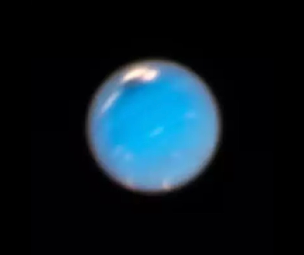Hubble image of Neptune