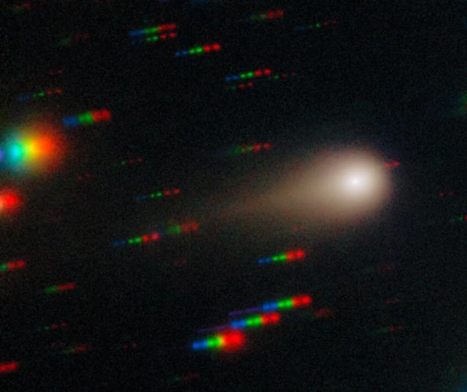 A view of comet 3I/ATLAS taken by the Gemini South Telescope