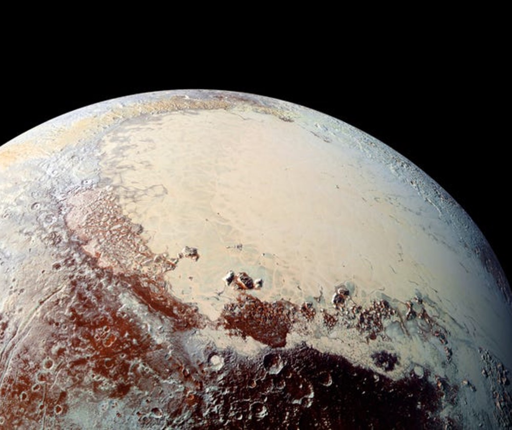 Pluto's 'heart' of nitrogen ice