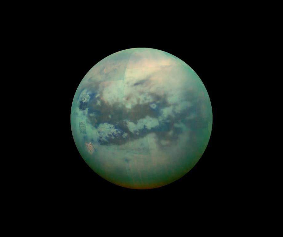 Saturn's largest moon, Titan, is the only body beyond Earth known to host stable bodies of liquid on its surface