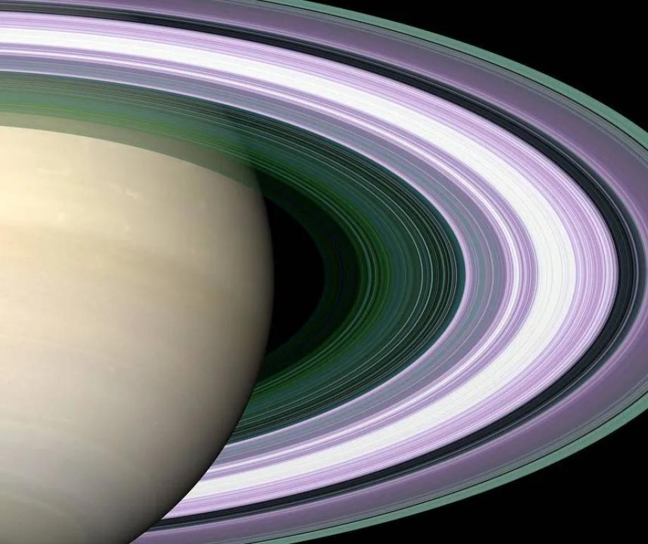 The most detailed look ever at Saturn's rings, obtained by the Cassini spacecraft, new research suggests may be the icy remains of a shattered moon.