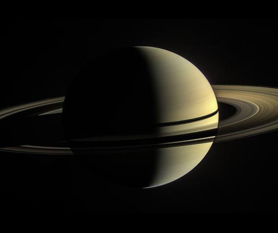 Minute ripples in the rings of Saturn, seen in this 2010 image from the Cassini spacecraft, are helping astronomers deduce details about the planet’s hidden core.