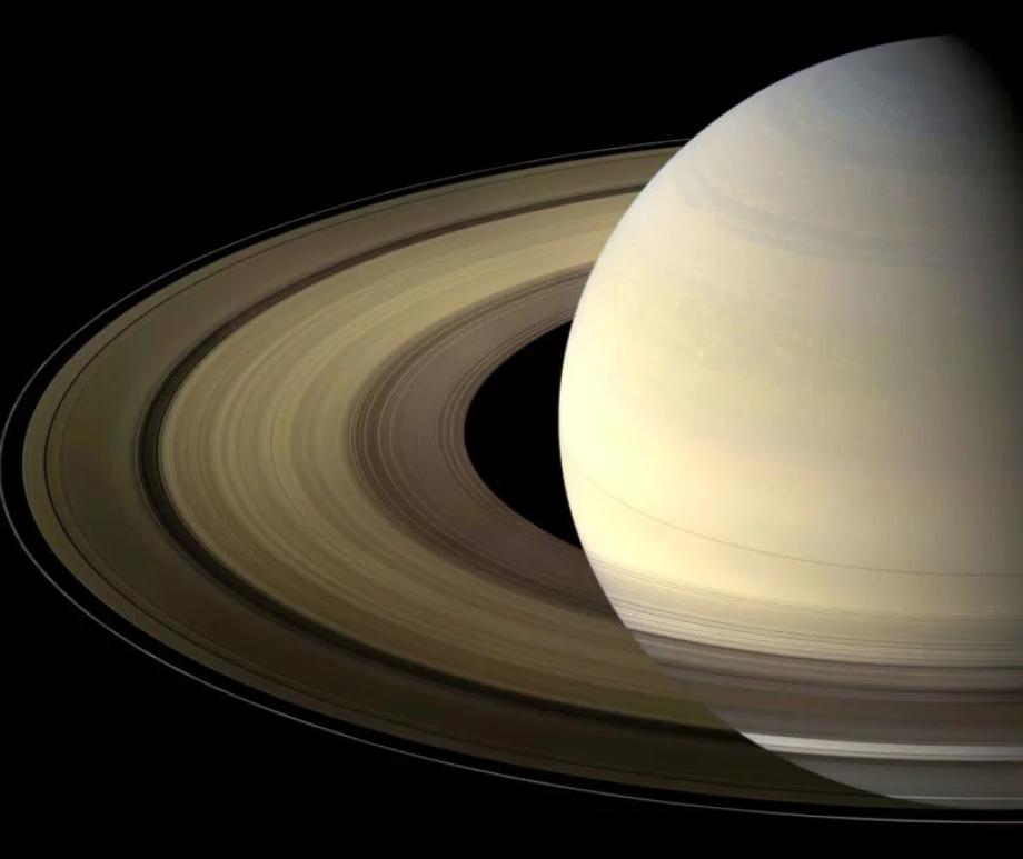 NASA’s Cassini spacecraft took this detailed image of Saturn and its rings in August 2009.