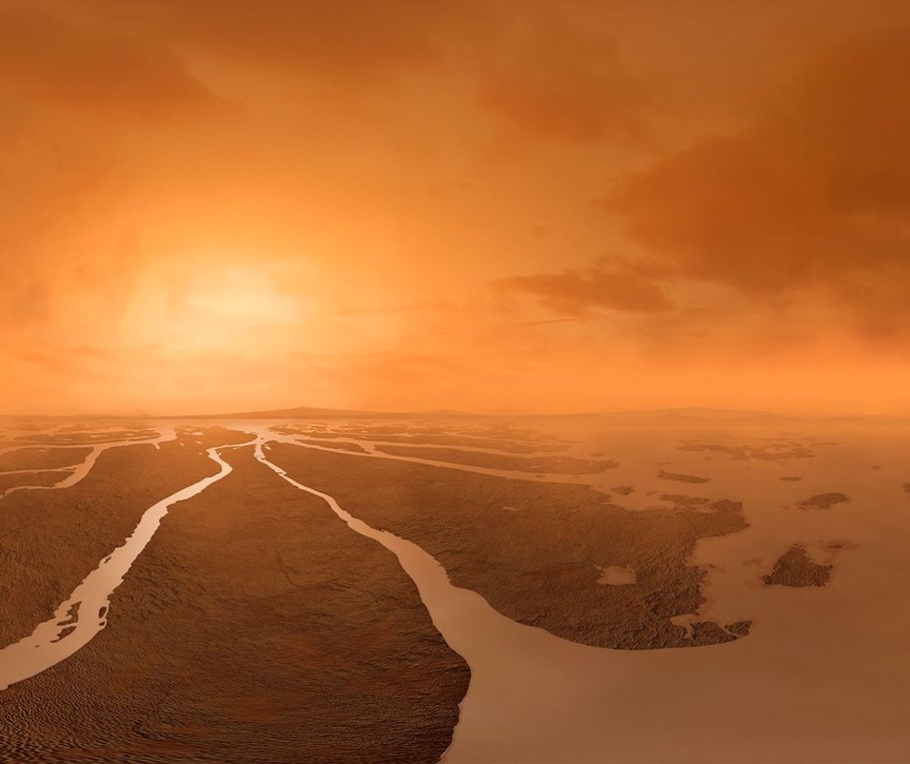 Rivers on the surface of Titan, Saturns largest moon