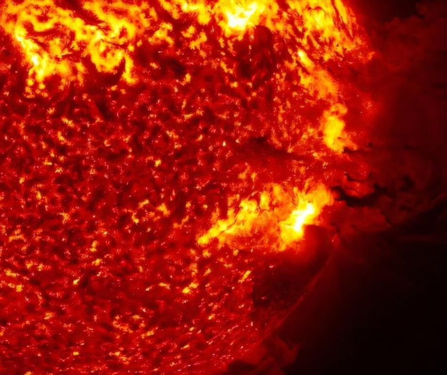 Illustration of the Sun