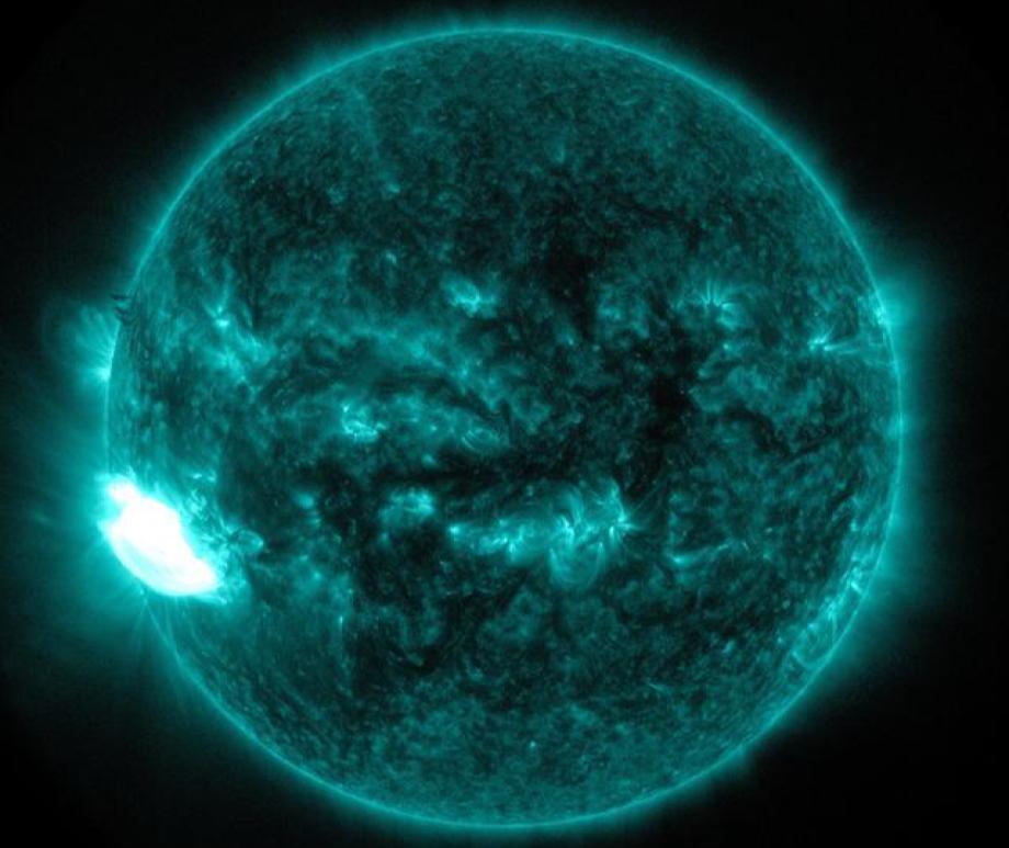 The sun erupted with two X-class solar flares on Nov. 4, 2025.