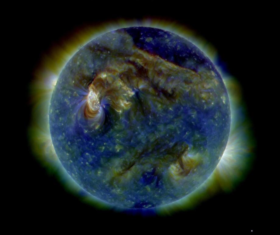 The quiet arrival offers another indication that the sun is moving into the declining phase of its 11-year cycle.