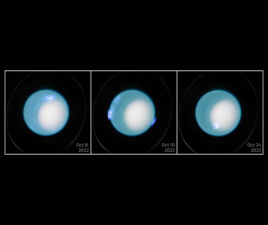 By analysing more than a decade of Hubble observations of Uranus' aurorae, researchers have refined the planet’s rotation period and established a crucial new reference point for future planetary research By analysing more than a decade of Hubble observations of Uranus' aurorae, researchers have refined the planet’s rotation period and established a crucial new reference point for future planetary research