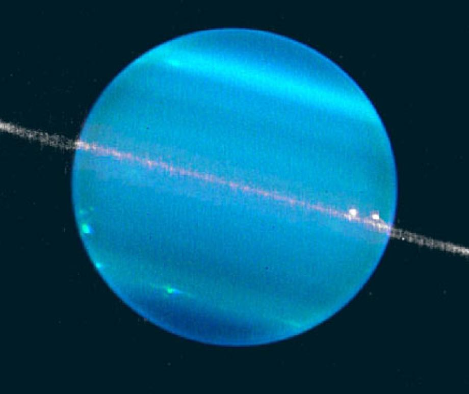 Composite image of Uranus.