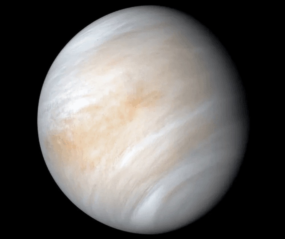 Venus, as it was seen by NASA's Mariner 10