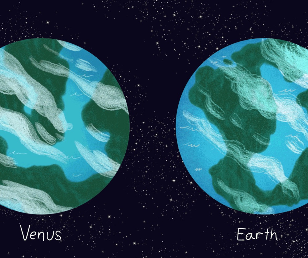 Venus and Earth used to look like 'twin' planets