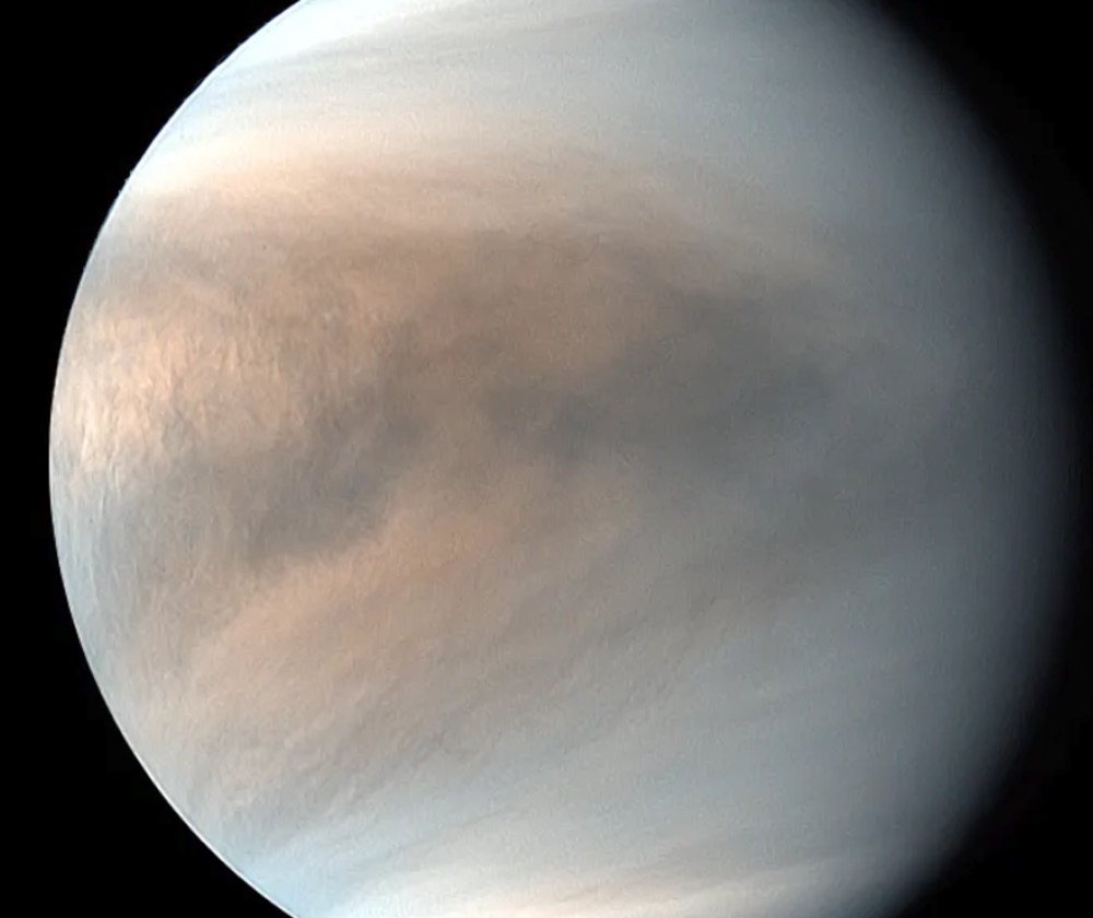 Venus as clicked by the Akatsuki orbiter in March 2018