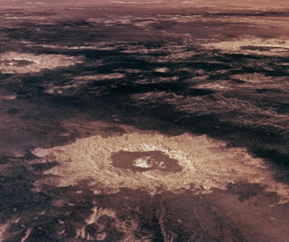 The surface of Venus